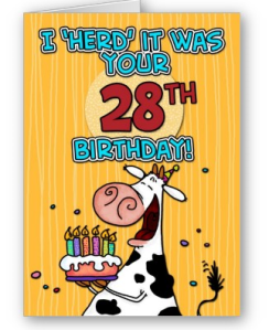 bd cow - 28 card from Zazzle.com_1247898967911